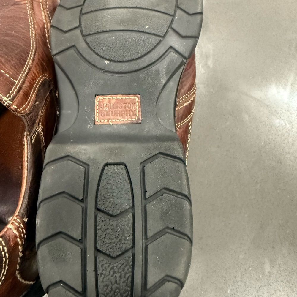 Johnston & Murphy Brown Leather Loafers 10 M - Picture 4 of 6